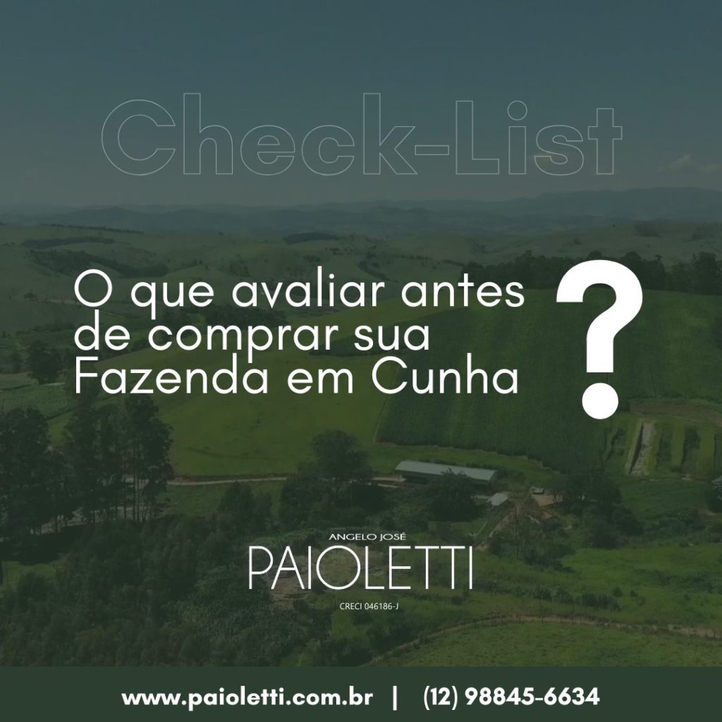 Checklist: O que avaliar antes de comprar